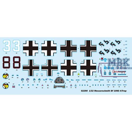 Messerschmitt Bf 109E-4 / Trop