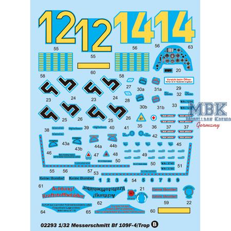 Messerschmitt Bf 109 F-4/ Trop
