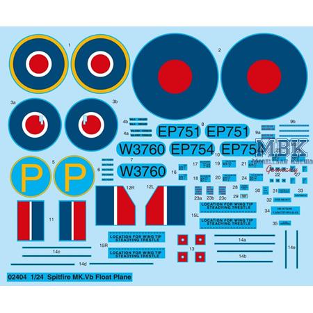 Supermarine Spitfire MK. Vb Float Plane Supermarine Spitfire MK. Vb Float Plane