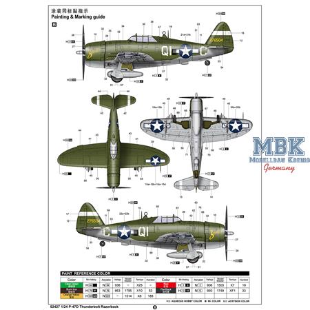 Republic P-47D Thunderbolt "Razorback"