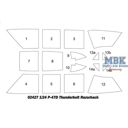 Republic P-47D Thunderbolt "Razorback"