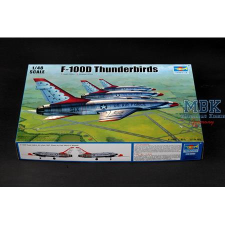 North American F-100D Super Sabre "Thunderbirds"