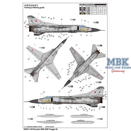 Mikoyan-Gurevich MiG-23M "Flogger B"