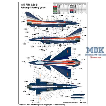 Chengdu J-10AY Vigorous Dragon- Aerobatic Team