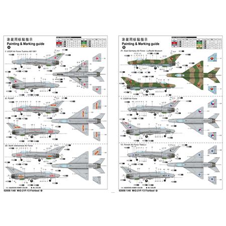 Mikoyan-Gurevich MiG-21 F-13/J-7 Fighter