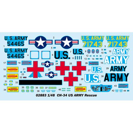 CH-34 US ARMY Rescue