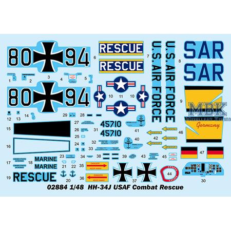 Sikorsky HH-34J USAF / Bundeswehr Combat Rescue