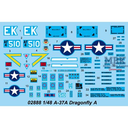 Cessna A-37A Dragonfly - Light Ground Attack Cessna A-37A Dragonfly - Light Ground Attack