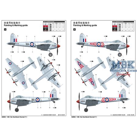 de Havilland Hornet F.1