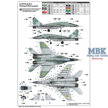 Mikoyan-Gurevich MiG-29C "Fulcrum"