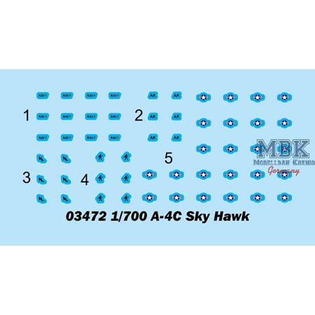 A-4C Sky Hawk 1:700