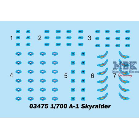 A-1 Skyraider 1:700