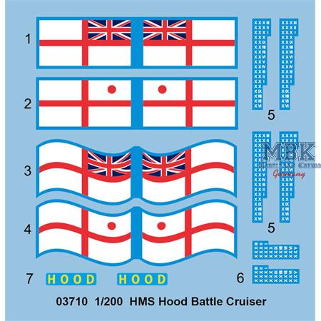 HMS Hood  (1:200)