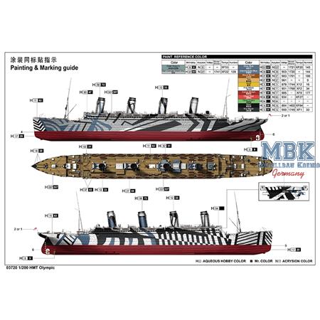 HMT Olympic (1:200)