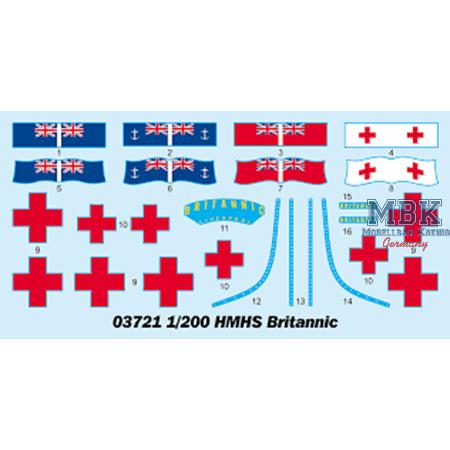 HMHS Britannic (1:200)