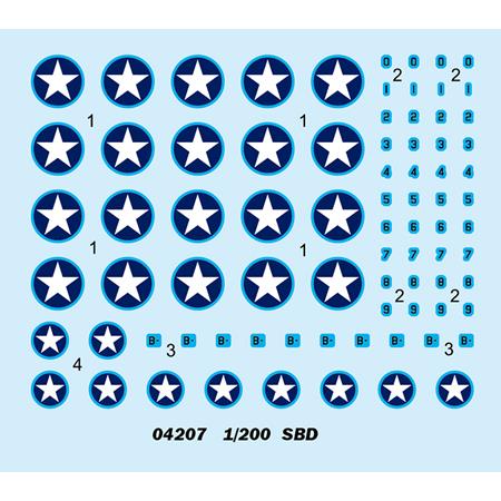 Douglas SBD Dauntless 1:200