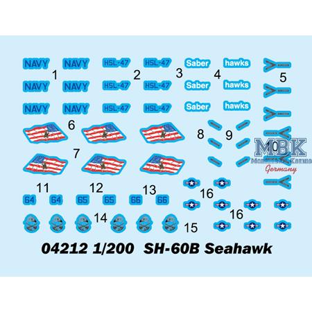 SH-60B Seahawk 1:200