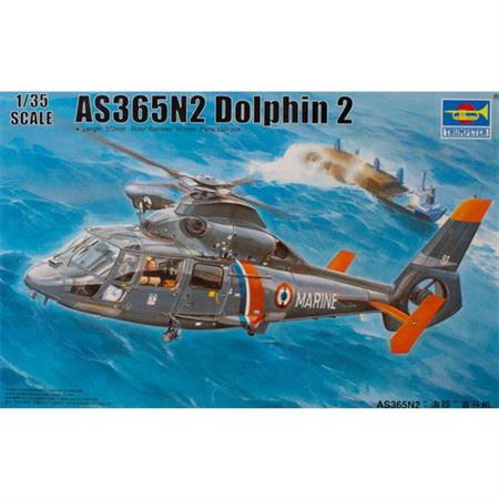 AS365N2 Dolphin 2 Helicopter in 1:35