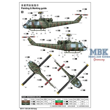 UH-1B Huey (1:35)