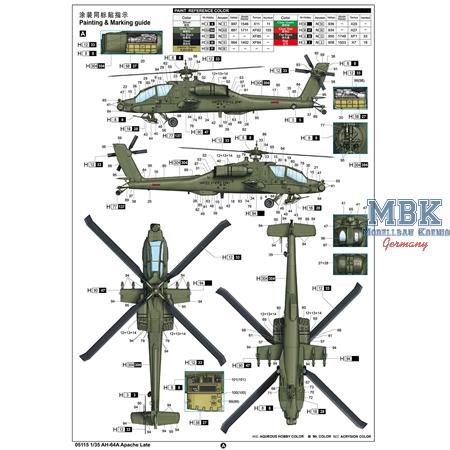 Hughes AH-64A Apache late (1:35)