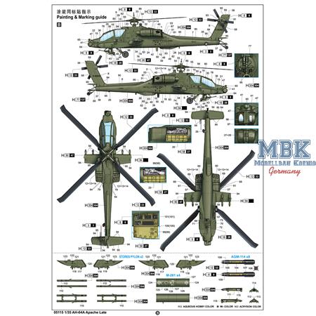 Hughes AH-64A Apache late (1:35)