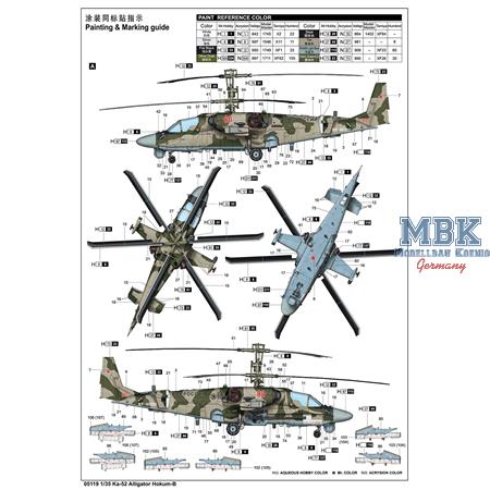 Ka-52 Alligator Hokum-B (1:35)