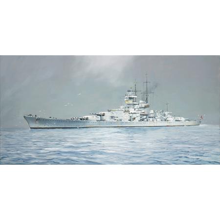 German Gneisenau Battleship (1:350)