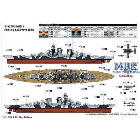 DKM h Class Battleship