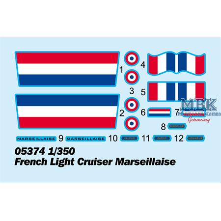 French Light Cruiser Marseillaise