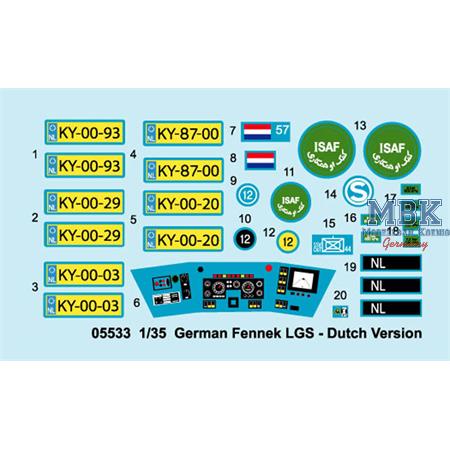 German Fennek LGS - Dutch Version