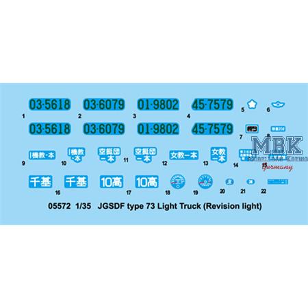 JGSDF type 73 light truck (Revision light)
