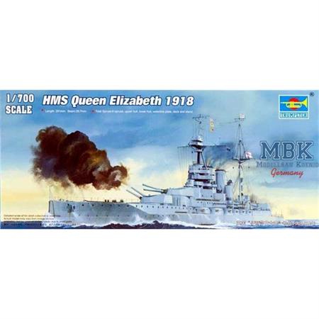 HMS Queen Elizabeth 1918