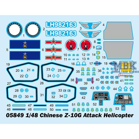 Chinese Z-10G Attack Helicopter