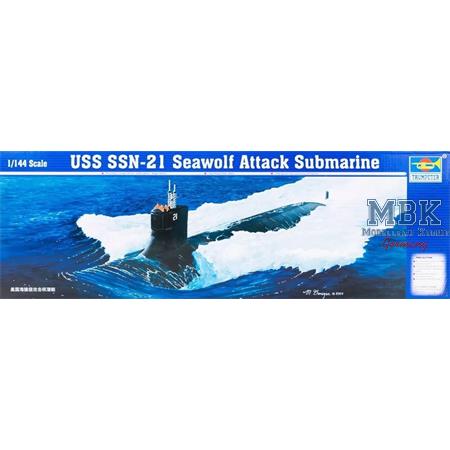 USS SSN-21 Seawolf Attack Submarine