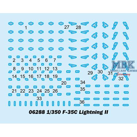 F-35C Lightning II 1:350