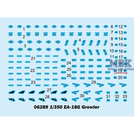 EA-18G Growler 1:350