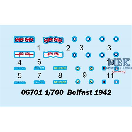 HMS Belfast 1942