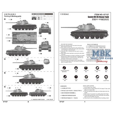 Soviet KV-85 Heavy Tank