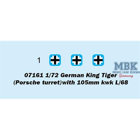 King Tiger (Porsche turret) + 105mm kwk L/68 - WoT