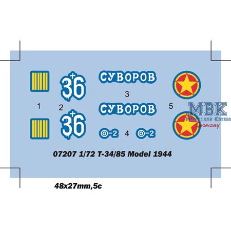 Soviet T-34/85 Mod .1944