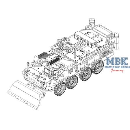 M1132 Stryker Eng. Squad Vehicle w/LWMR-Mineroller