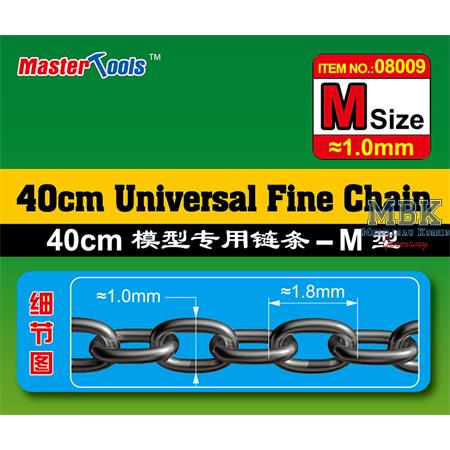 40cm Universal Fine Chain M Size 1.0mm X 1.8mm