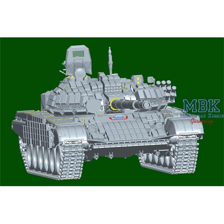 Russian T-72B1 MBT w/kontakt-1 reactive armor