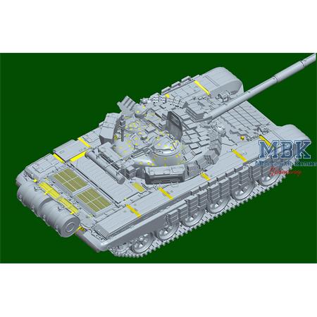 Russian T-72B1 MBT w/kontakt-1 reactive armor