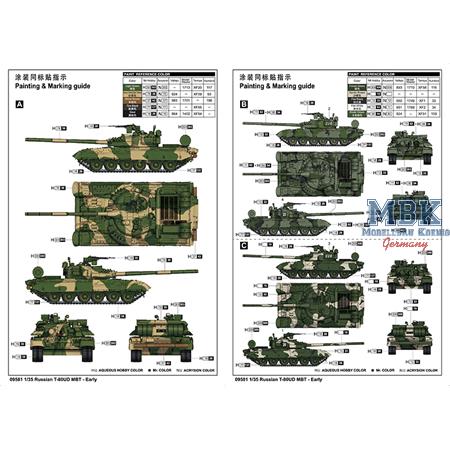 Russian T-80UD MBT - Early