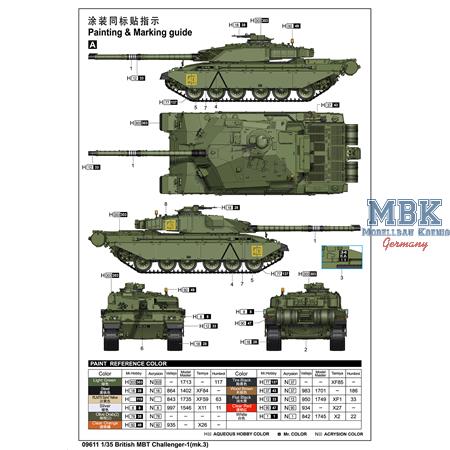 Challenger 1 (Mk.3) - British MBT