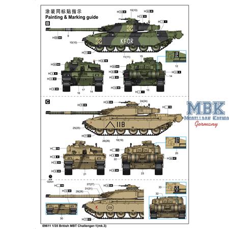 Challenger 1 (Mk.3) - British MBT