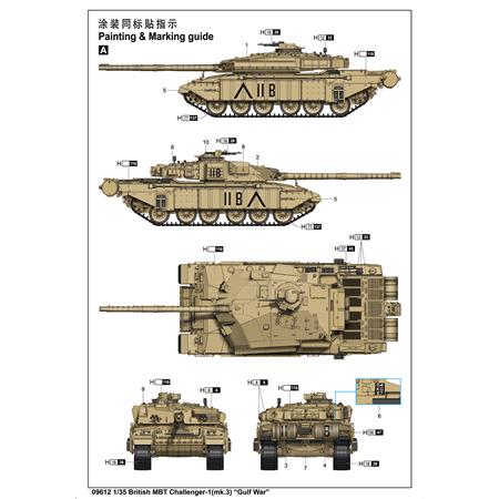 British MBT Challenger-1(mk.3) "Gulf War"