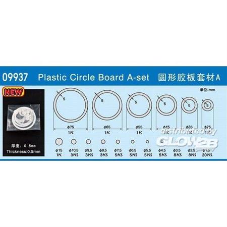 Master Tools: Plastic Circle Board A-set