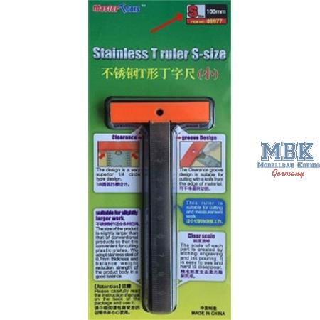 Stainless T Ruler S-size / T-Lineal